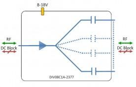 C-band Splitter 8-way model: DIV08C1A-2377