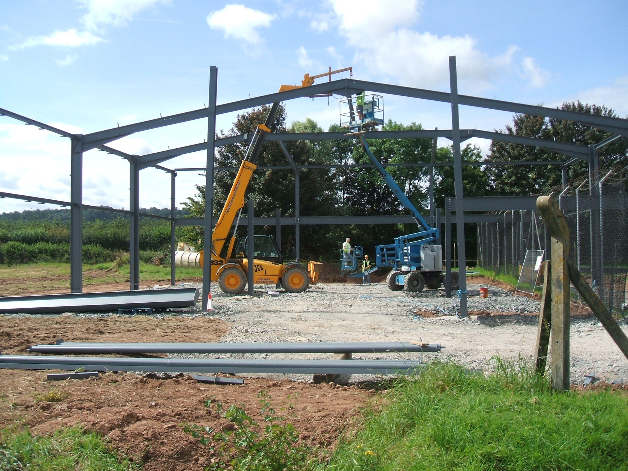 C2 building at ETL under construction