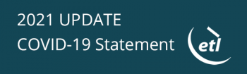 2021 Update - COVID-19 Coronavirus Statement