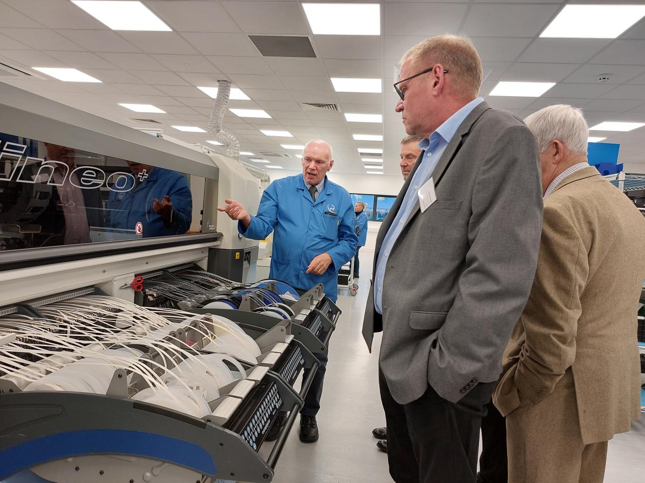 Guests receive exclusive tour of ETL's new C4 facility