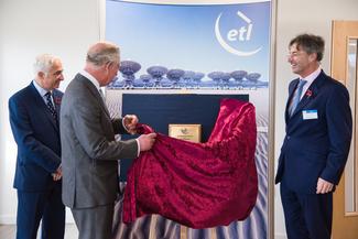 HRH Prince Charles Visits ETL Systems LTD Hereford