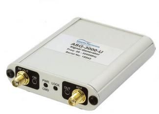 Atlantic Microwaves Mini Signal Generator is portable for testing on the move