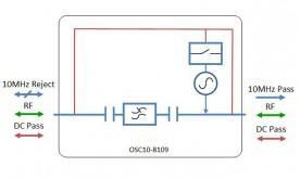 L-Band Oscillator DC Multiplexer/ bias TEE Model: OSC-10-8109