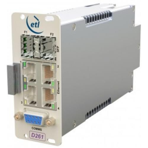 Optical Serial & Ethernet Fibre Optic Link / IFL - Model SRY-DA-261